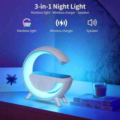 G - Shape LED Wireless Charging Speaker Lamp - Shoppingstore25Shorts & SkirtsDropdashG-Shape Speaker5025